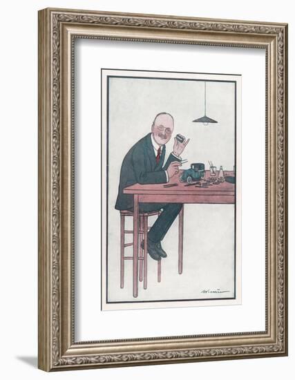 Andre-Gustave Citroen French Car Manufacturer-Barrere-Framed Photographic Print