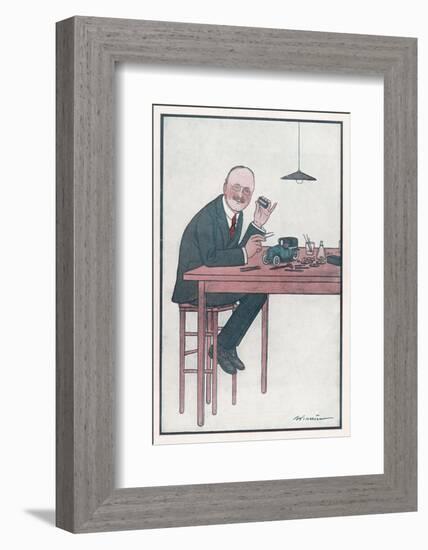 Andre-Gustave Citroen French Car Manufacturer-Barrere-Framed Photographic Print