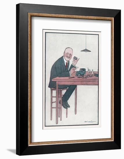 Andre-Gustave Citroen French Car Manufacturer-Barrere-Framed Photographic Print