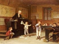 The School Room-Andre Henri Dargelas-Framed Giclee Print