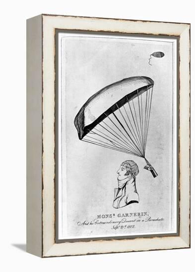 Andre Jacques Garnerin, French Aeronaut and the First Parachutist, C1802-null-Framed Premier Image Canvas