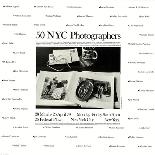 50 NYC Photographers-Andre Kertesz-Laminated Collectable Print