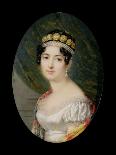 Portrait Miniature of the Empress Josephine-Andre Leon Larue-Premier Image Canvas