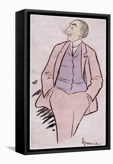 André Messager caricature by-Leonetto Cappiello-Framed Premier Image Canvas