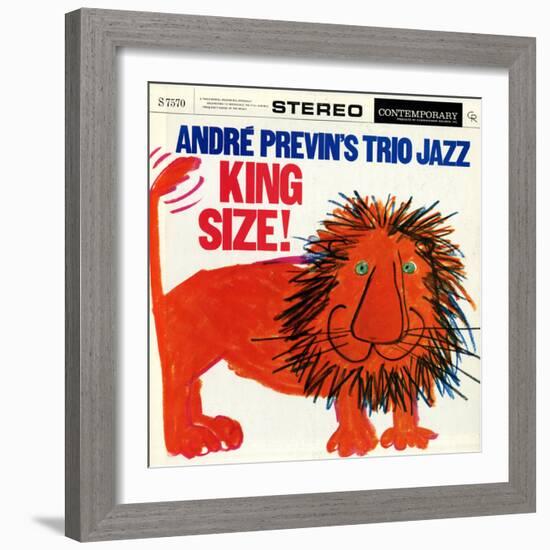 Andre Previn - King Size-null-Framed Art Print