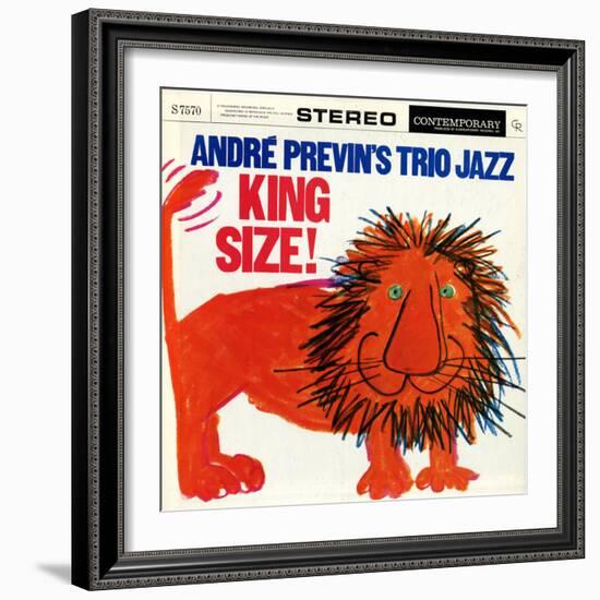 Andre Previn - King Size--Framed Art Print