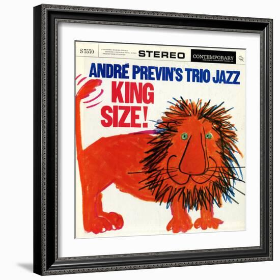 Andre Previn - King Size-null-Framed Art Print