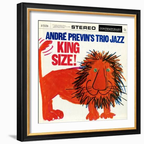 Andre Previn - King Size-null-Framed Art Print