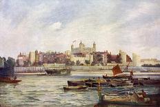 The Tower of London from across the Thames-Andre & Sleigh-Giclee Print