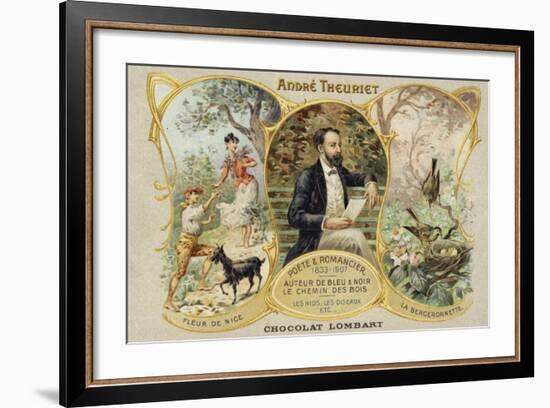 Andre Theuriet, French Poet and Novelist-null-Framed Giclee Print