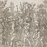 Triumph of Caesar, 1599-Andrea Andreani-Mounted Giclee Print