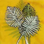 Turquoise Batik Botanical IV-Andrea Davis-Art Print