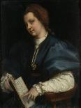 Lady with Book of Verse by Petrarch, c.1515-25-Andrea del Sarto-Giclee Print