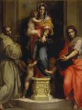 Archangel Raphael with Tobias-Andrea del Sarto-Framed Art Print