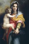 Visit of Virgin to Elizabeth, Detail from Stories of Virgin-Andrea del Sarto-Giclee Print