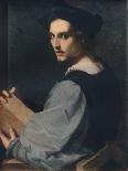 Lady with Book of Verse by Petrarch, c.1515-25-Andrea del Sarto-Giclee Print