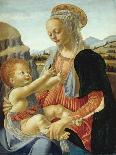 Vierge a L'enfant  Peinture Sur Bois D'andrea Del Verrocchio (1437-1488) 1466-1470 Dim 67.3 X 49.4-Andrea del Verrocchio-Giclee Print