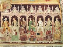 Detail from 'The Allegory of Christian Learning', Capellone Degli Spagnoli, 1365-67-Andrea Di Bonaiuto-Framed Premier Image Canvas
