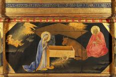 Polyptych, Predella, Nativity-Andrea Di Gusto-Framed Giclee Print