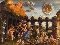 Allegory of the Fall of Ignorant Humanity-Andrea Mantegna-Art Print