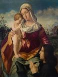 The Virgin and Child (Panel)-Andrea Previtali-Giclee Print