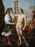 Daedalus and Icarus, C. 1645-Andrea Sacchi-Giclee Print