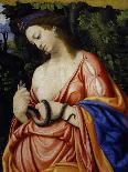 La Vierge au coussin vert-Andrea Solario-Giclee Print