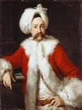 Portrait of a Gentleman Standing, Half-Length, in Oriental Costume-Andrea Soldi-Premier Image Canvas