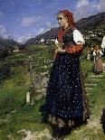 The End of Mass (Zoldo Alto), Ca 1897-Andrea Tavernier-Premier Image Canvas