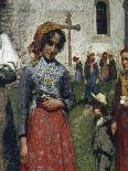 The End of Mass (Zoldo Alto), Ca 1897-Andrea Tavernier-Giclee Print