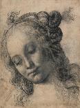 Head of a Woman-Andrea Verrocchio-Art Print