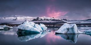 The Glacier Lagoon-Andreas Wonisch-Premier Image Canvas