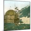 Andree Expedition to the North Pole, Spitsbergen, the Balloon in its Shelter-Leon, Levy et Fils-Mounted Photographic Print