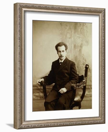Andrei Bely, Russian Novelist and Poet, 1904-null-Framed Giclee Print