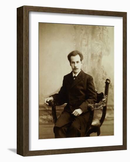 Andrei Bely, Russian Novelist and Poet, 1904-null-Framed Giclee Print