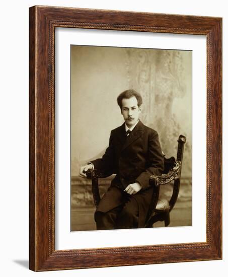 Andrei Bely, Russian Novelist and Poet, 1904-null-Framed Giclee Print