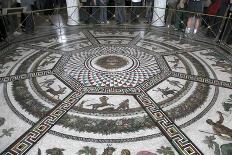 Floor Mosaic in the Pavilion Hall, State Hermitage Museum, St Petersburg, Russia, 1847-1851-Andrei Ivanovich Stakenschneider-Framed Premier Image Canvas