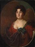 Portrait of Countess Anastasia Petrovna Golitsyna (1665-172), Née Prozorovskaya, 1728-Andrei Matveyevich Matveyev-Framed Giclee Print