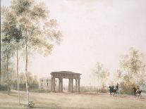 View of the Cameron Gallery in the Park in Tsarskoye Selo, before 1817-Andrei Yefimovich Martynov-Giclee Print