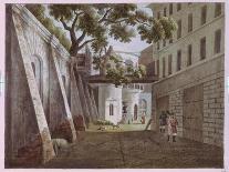 View of the Cameron Gallery in the Park in Tsarskoye Selo, before 1817-Andrei Yefimovich Martynov-Framed Giclee Print
