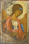 Icon of the Archangel Michael-Andrej Rublev-Mounted Giclee Print