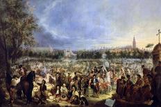 La Feria De Sevilla, 1847-Andres Cortes-Giclee Print