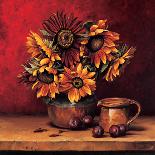 Sunflowers with Pears-Andres Gonzales-Framed Stretched Canvas
