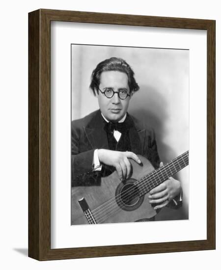 Andres Segovia (1893-1987)-Nickolas Muray-Framed Giclee Print