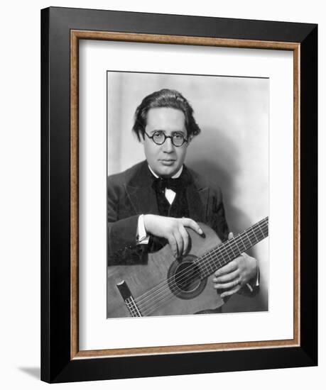 Andres Segovia (1893-1987)-Nickolas Muray-Framed Giclee Print