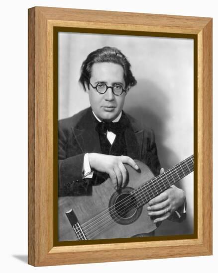 Andres Segovia (1893-1987)-Nickolas Muray-Framed Premier Image Canvas