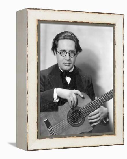 Andres Segovia (1893-1987)-Nickolas Muray-Framed Premier Image Canvas