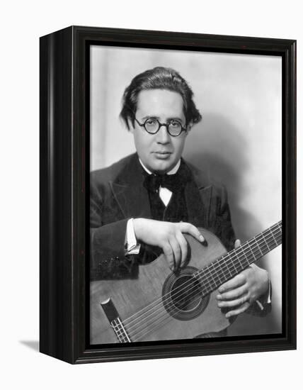 Andres Segovia (1893-1987)-Nickolas Muray-Framed Premier Image Canvas