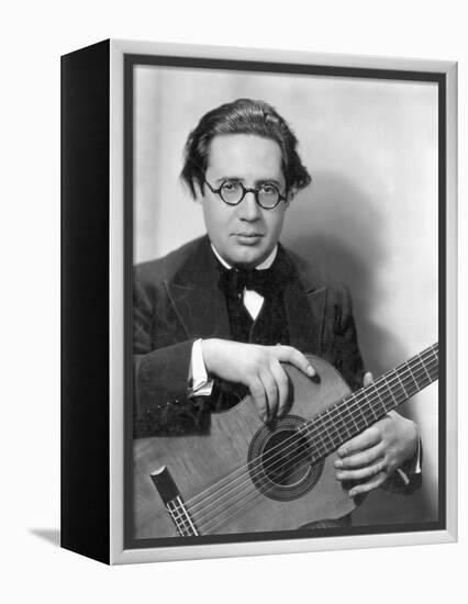 Andres Segovia (1893-1987)-Nickolas Muray-Framed Premier Image Canvas