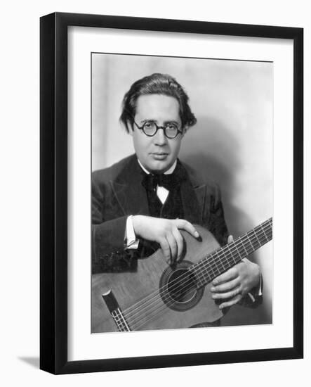 Andres Segovia (1893-1987)-Nickolas Muray-Framed Giclee Print